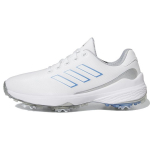 Adidas ZG23 Golf naiste tossud, valged, sinised, metallikv&auml;rvid, pilvevalged, h&otilde;bemetallikv&auml;rvid, GZ2174 36