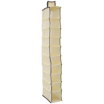 10 kihiline kingakarp Hoiukott Rippkott Kokkupandav riidekapp Mitmesugused asjad Korraldaja hoidik Tuba Kingad Sussid riided hoiukott pruun