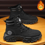 Meeste kingad Talvised meeste Martini saapad Fliisvoodriga soojad mitmek&uuml;lgsed kingad Libisemiskindlad ja kulumiskindlad platvormiga spordijalatsid 44