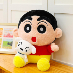 Crayon Shin Koerakaisukas Pehmem&auml;nguasi Armas V&auml;ike Valge Koeranukk Laste S&uuml;nnip&auml;evakingitus Magamispadi 35 cm 0.5kg