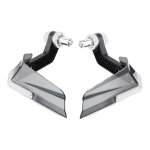 Mootorrataste tuulesuunajad k&auml;tekaitsed Alumiiniumist plastist k&auml;ekaitsed suurendavad ohutust ja stiili Lihtne paigaldada Vastupidav h&otilde;be