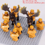 8 tk/partii Haldjad S&otilde;dur Orkid Armee Figuurid LOTR Armor Guard S&otilde;dalane Vibulaskja Keskaja R&uuml;&uuml;tlid Ehitusklotsid Klotsid m&auml;nguasjad kingitused
