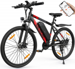 VARUN M27-1 PRO T&auml;iskasvanute E-m&auml;giratas 48V13AH Aku 500W Mootor Mitme maastikuga Elektrijalgratas 27,5-tollised Rehvid Elektrijalgratas Rakenduse Juhtimisega sinine