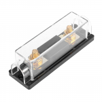 X AUTOHAUX Kaitsmehoidik Kaitsmetoru Must ANL-kaitsme Inlines hoidik Auto Audio Video Stereo jaoks 200A 200A kuld