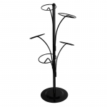 Metallist M&uuml;tside Display-riiul 5 &uuml;mmarguse p&uuml;stise konksuga Pesapallim&uuml;tsi Riiul Korraldaja Peakatte Riiul M&uuml;tside Hoiustamine Display-hoidja