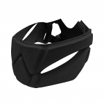 Jalgpalli pea t&auml;iskasvanute pea spordimask must kaitse, peakate, pesapalli/ragbi kaitsja, kaitse, k&auml;snaga t&auml;idetud, l&ouml;&ouml;gisummutav, kerge, hingav, must
