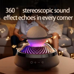 Uus laua-, magamistoa-, &ouml;&ouml;kapi- aroomiteraapia &uuml;mbritseva valgusega Bluetooth-k&otilde;lar kolm &uuml;hes USB-laadimine HIFI stereoefekt kaasaskantav Bluetooth speaker