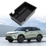Auto k&auml;etoe hoiukarp BYD Atto 2 Yuan Up 2025 2025 jaoks ABS Keskkonsooli pisiasjade korraldaja Alusalus Hoidjad Tarvikud must