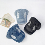 Unisex Igap&auml;evane Uus Denim Rebenenud Pesapallim&uuml;ts Young people