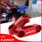 Mootorratta tahavaatepeeglite pikendus-t&otilde;stik Pikendusadapter Tarvikud YAMAHA NMAX 125 155 NMAX125 NMAX155 NMAX 125 NMAX jaoks NMAX LOGO BLACK