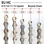SUMC Praegune 12V 11V 10V 9V 8V Mtb 8 9 10 11 12 K&auml;iguline Jalgratta Kett M&auml;giratta Praegune Maantee Rattas&otilde;idu Kett Kiir&uuml;hendus S8L 8-24 speed