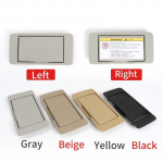 Mercedes C-klass Benz W203 P&auml;ikesesirm Varjund Peeglikate Salongi Meigipeegel Kosmeetikapeegli Kate Must Beež A2038102110 Black Left