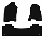 Dywaniki welurowe BASIC czarne do: Dodge RAM 1500 Quad Cab (2019-2024)