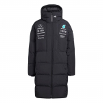 Adidas Mercedes - Amg Petronas Formula 1 meeskonna jakk Soe kapuutsiga pikkade varrukatega sulejope Meeste jakk KR6709 M