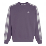 Adidas Originals 3 Stripes FW25 Crew Sweatshirt Triibuline L&otilde;tv l&otilde;ige Pullover Pikkade varrukatega Meeste dressipluus KG3900 L