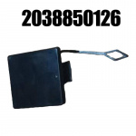 Car Tow Hook Cover Rear Bumper Cover Black Color Easy tallation Made Of ABS Material For Mercedes-Benz W203