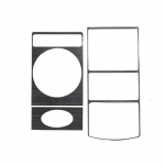 For Land Rover Discovery 5 L462 S/SE 17- Aluminum Alloy Car Gear function Area Protector Cover Trim Stickers car accessories must