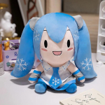 Suur Hatsune Miku pehmem&auml;nguasi T&auml;idisega anime multikakujuline nukk Jaapani stiilis Hatsune Miku pehmed m&auml;nguasjad Kodu kaunistus S&uuml;nnip&auml;evakingitused T&uuml;drukule 25cm blue