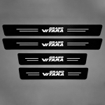 Auto uksepaksu s&uuml;sinikkiust kleebis L&auml;vepakk K&uuml;ljekaitse Kriimustusvastane teip Veekindel kleebis Suzuki Grand Vitara jaoks 4PCS Side door