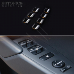 7pcs Door Window lift button Cover Trim For Hyundai Accent Solaris 2018-