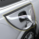 LI AUTO L6/L7/L8/L9/MEGA Car Charging Rain Cover Waterproof New Energy Protection Equipment Modification adsorption 1 PCS