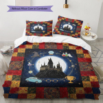 Multikakujutisega Voodipesu Tekikomplekt Tekikate Padjap&uuml;&uuml;r Kodu Dekoratsioon S&uuml;nnip&auml;evakingitus (1 * tekikott + 2 * padjap&uuml;&uuml;ri, ilma s&uuml;damikuta) 135x200cm