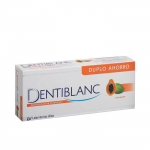 Dentifrices DENTIBLANC BLANQUEADOR INTENSIVO con papaya pack 2 x 100 ml