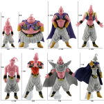 8 tk/komplekt Dragon Ball Z Majin Buu figuurm&auml;nguasjad DBZ Super Saiyan tegevusfiguur Anime kollektsioon PVC mudel Nukud S&uuml;nnip&auml;evakingitus Laps gray
