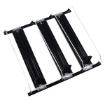 38cm Jook  K&uuml;lmiku jaoks Automaatne Suruja Liug 12oz 16oz 20oz Karastusjoogi Dosaator K&uuml;lmiku jaoks Laius  E-kujuline 38cm black