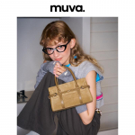 MUVA Briti Vintage Stiilis Nahast K&auml;ekott