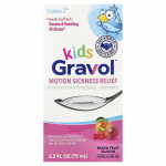 Gravol, Laste liikumishaiguse leevendus, Alates 2. eluaastast, Segatud puuviljad, 75 ml (2,5 fl oz)