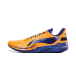 Li Ning Gamma Cushioning Slip Resistant Abrasion Resistant Low top Basketball Shoes Men's Orange ABAV035-10 41.5