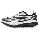 HOKA ONE ONE Stinson One7 Trail Running Shoes Men's Black White 1178630-BWHT 40