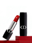 Dior Rouge Dior huulepulk, satiinl&auml;ikega, 999 huulepulk kosmeetika punane
