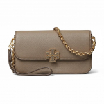 Tory Burch Britten Br&auml;ndi logo Eemaldatav kett &Uuml;hev&auml;rviline disain &Otilde;lakott Naiste &otilde;lakott Pruun 175806-250 Basic Set (Bag+Dust Bag)