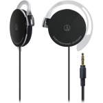 Audio Technica Ath Eq300m Bk K&otilde;rvaklapid Juhtmega K&otilde;rvakonksuga K&otilde;rva Sobivus Must Tavaline &Uuml;ksikese Must