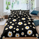 K&auml;okella udusuletekkide komplekt Voodipesukomplekt 3-osaline tekikoti komplekt 135*200cm