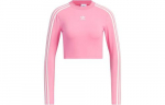 Adidas Originals ADICOLOR Raglaanvarrukatega T-s&auml;rk Naiste Balletiroosa JE6045 XS roosa