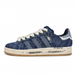 Adidas Originals CAMPUS 00s 811 Manufacturing, Vintage Paisley Low top Skateboard Shoes Unisex Blue HQ9261(Team80-) 36⅔