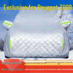 Peugeot 3008 maastur Auto kate - P&auml;ikese-, vihma-, lume-, k&uuml;lma- ja rahekaitse paksendatud soojusisolatsiooniga Thickened Hail Protection - All Seasons white