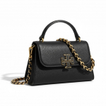 Tory Burch Britten Logo &Uuml;hev&auml;rviline Disain Mini Totes Kott Naiste tote kotid Must 175816-001 Basic Set (Bag+Dust Bag)