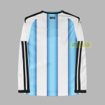 Argentina S&auml;rgi Pikkade Varrukatega Jalgpallis&auml;rgi Nr. 10 Enzo Di Maria M&auml;ngija F&auml;nniversioon Kodu Meeste L white