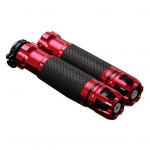 Suurep&auml;rane mootorratta juhtraud, kompaktne veekindel mugavus punane