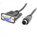 9.8 jalga 8P Mini Din to RS422 PLC programmeerimiskaabel Delta DVP/EasyView MT6070 jaoks