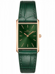 NAISTE K&Auml;EKELL DANIEL WELLINGTON Bound Crocodile Emerald Rose Gold 22mm DW00100694 + KARP
