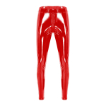 Meeste Kahepoolse Lukuga P&uuml;ksid M&auml;rja V&auml;limusega Patendinahast Skinny Fit Klubi Riietus XL punane