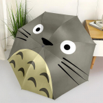 1 tk Totoro Automaatne Kokkupandav Vihmavari - 8-ribiline Automaatne Avamine/Sulgemine, Kaasaskantav Kokkupandav Kompaktne Vihmavari yy251218008