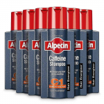 6-pakiline Alpecin Kofeiini &scaron;ampooni komplekt loomulikuks juuste kasvuks ja juuste v&auml;ljalangemise vastu - 250 ml iga&uuml;ks