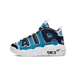 Nike Air More Uptempo Sinine 96 Denim BP Mugavad Laste Korvpallijalatsid Denim Lastele Vanuses 3-7 Aastat AA1554-404 11C