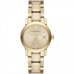 Burberry The City BU9134 Naiste k&auml;ekell 34mm kuld